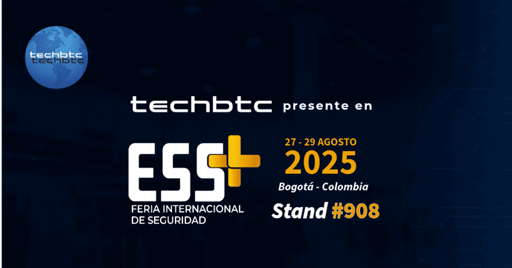 TechBTC presente en la Feria ESS+ 2025 en Bogotá con demos en vivo y asesoría técnica